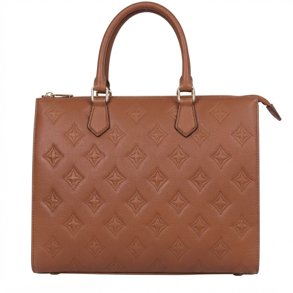 Brown On-the-Go Handbag