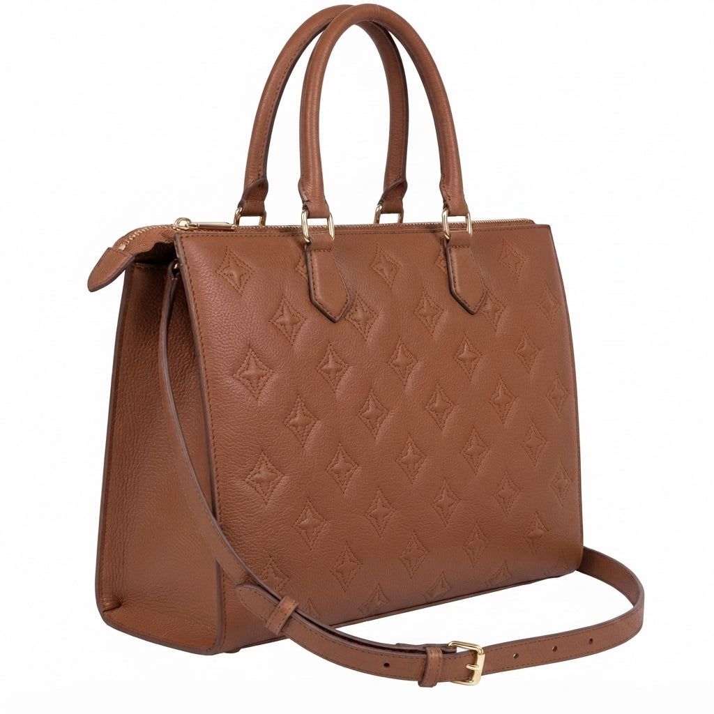 Brown On-the-Go Handbag