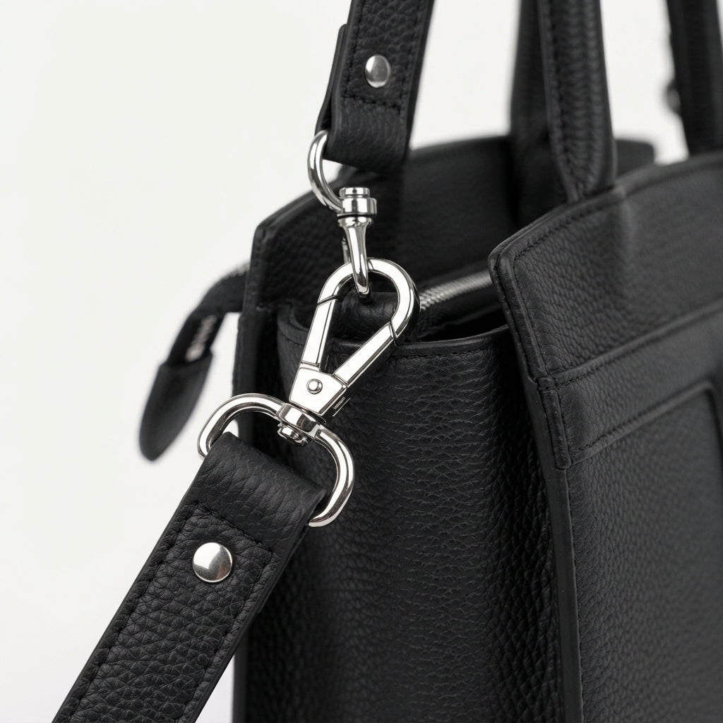 Elegant Trapeze Top Handle Bag